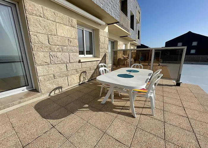 Lejlighed En Bord De Avec Terrasse Et Parking - Fr-1-361-85 Jullouville-les-Pins